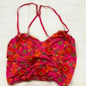 Natural Life Floral Bralette Camisole M